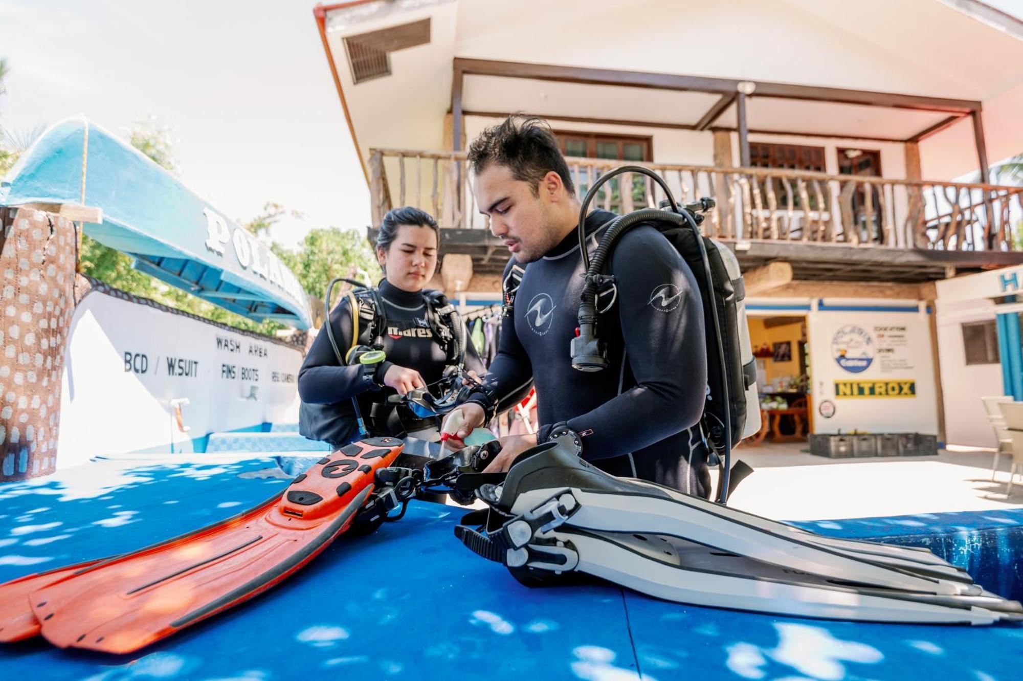 Polaris Beach And Dive Resort Inc Loon Экстерьер фото